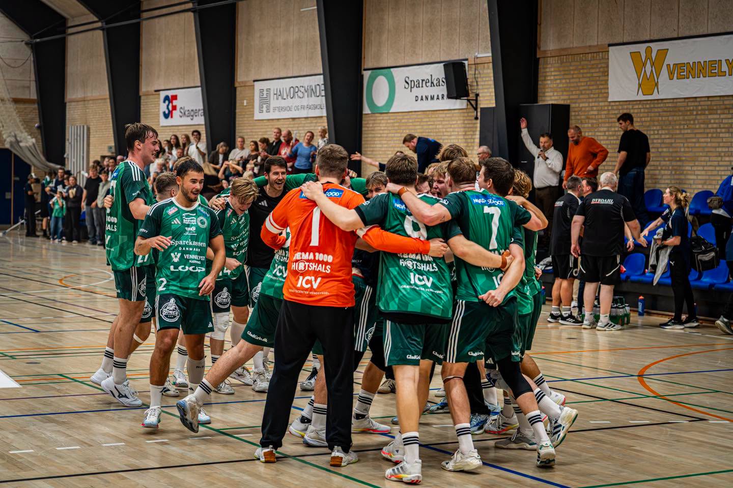 Håndbold og opbakning på lægterne i Vendsyssel